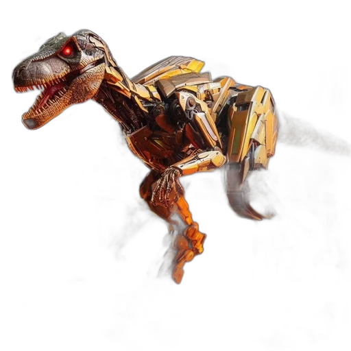 dragon, animal, creature, robot transparent PNG cut-out
