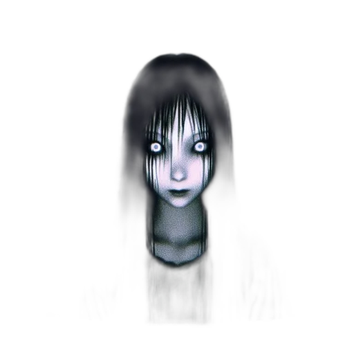 face, mask, creature, hair transparent PNG cut-out