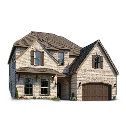 building, 3d render, photorealistic, earth tones transparent PNG cut-out