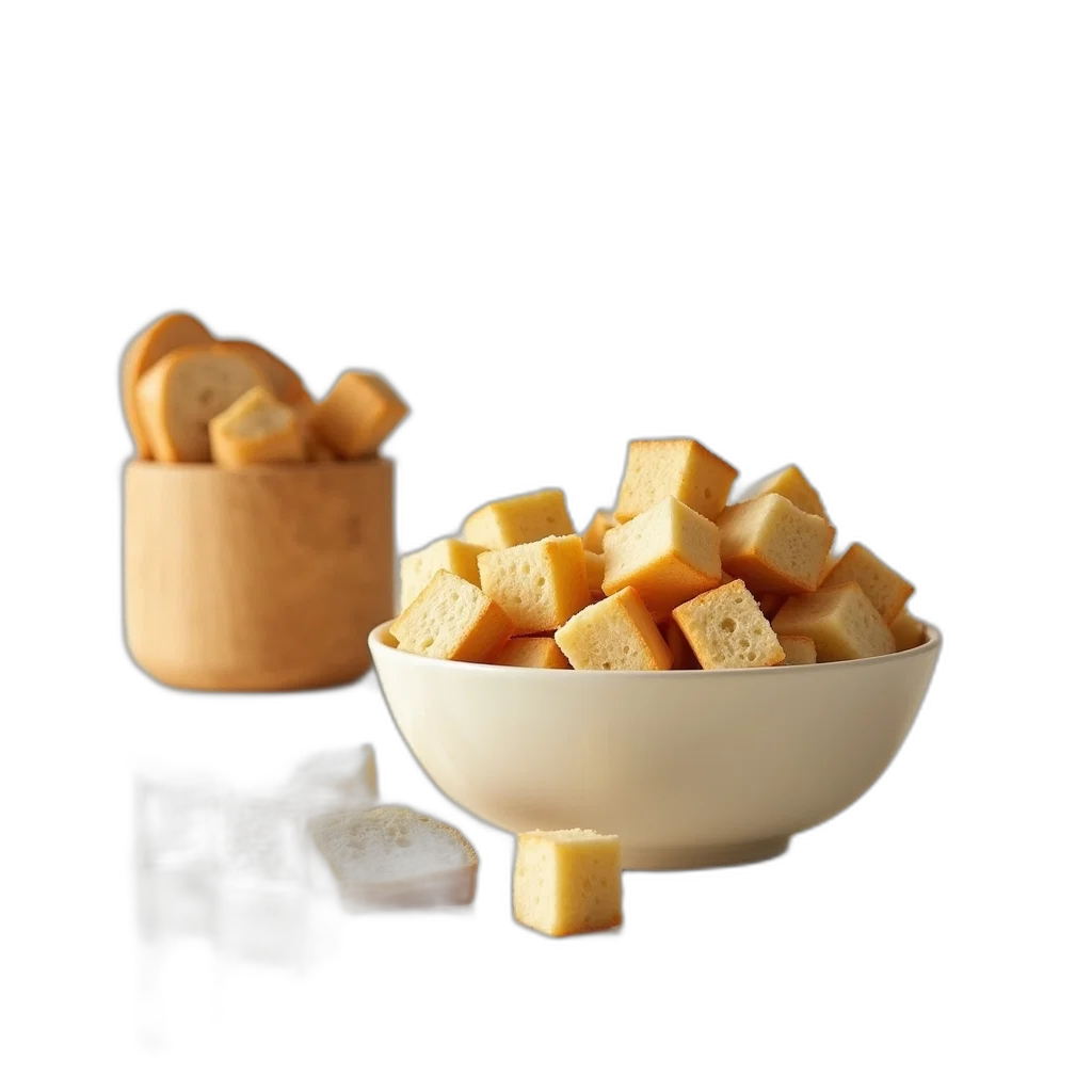food, crown, 3d render, photorealistic transparent PNG cut-out