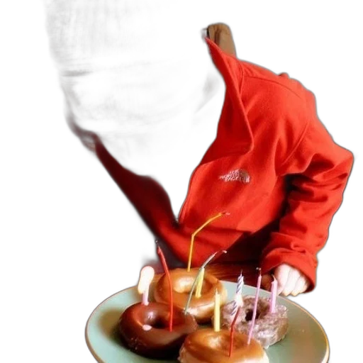 jacket, food, staff, weapon transparent PNG cut-out