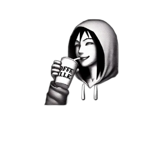 bottle, jacket, pixel art, cartoon transparent PNG cut-out