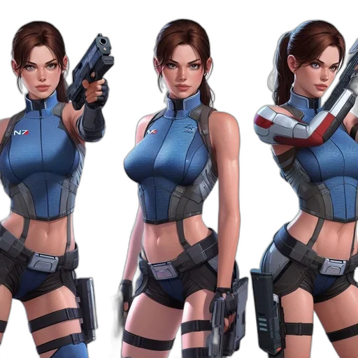 concept art, 3d render, pixel art, fantasy art transparent PNG cut-out