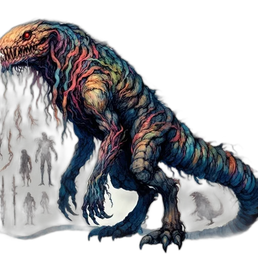 creature, dragon, animal, concept art transparent PNG cut-out