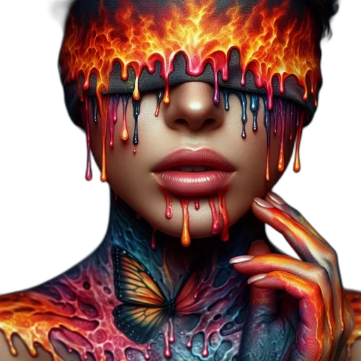 face, mask, jewelry, creature transparent PNG cut-out
