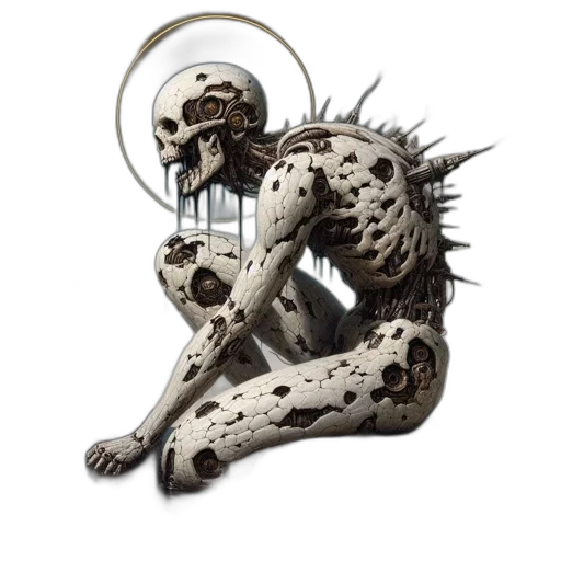 creature, mask, animal, robot transparent PNG cut-out
