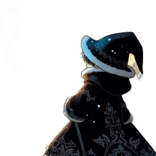jacket, hat, mask, dress transparent PNG cut-out
