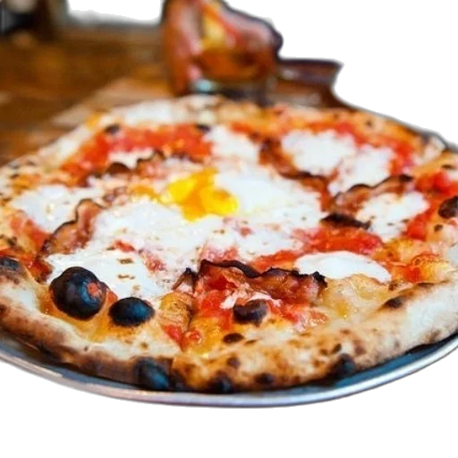 food, 3d render, delicious-looking, pizza transparent PNG cut-out