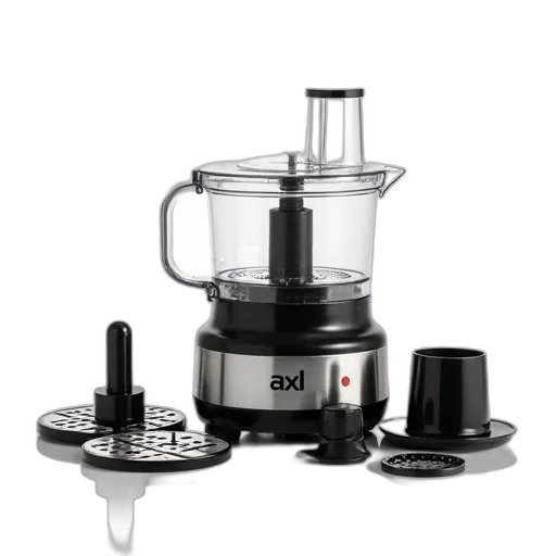 modern, electric, food, processor transparent PNG cut-out