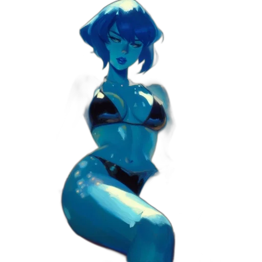 robot, dress, staff, creature transparent PNG cut-out