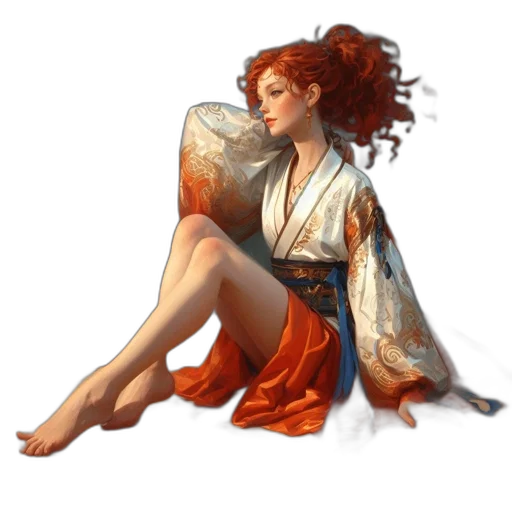 dress, fantasy art, concept art, pixel art transparent PNG cut-out