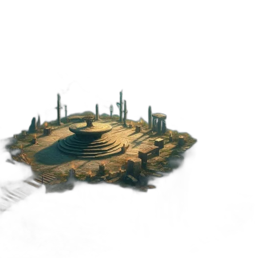 crown, concept art, 3d render, fantasy art transparent PNG cut-out