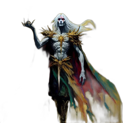 mask, staff, concept art, fantasy art transparent PNG cut-out