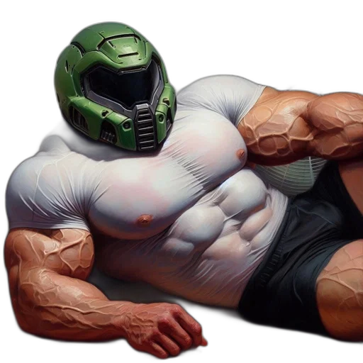 robot, mask, creature, weapon transparent PNG cut-out