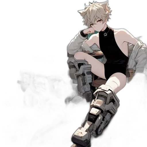 weapon, robot, mask, concept art transparent PNG cut-out