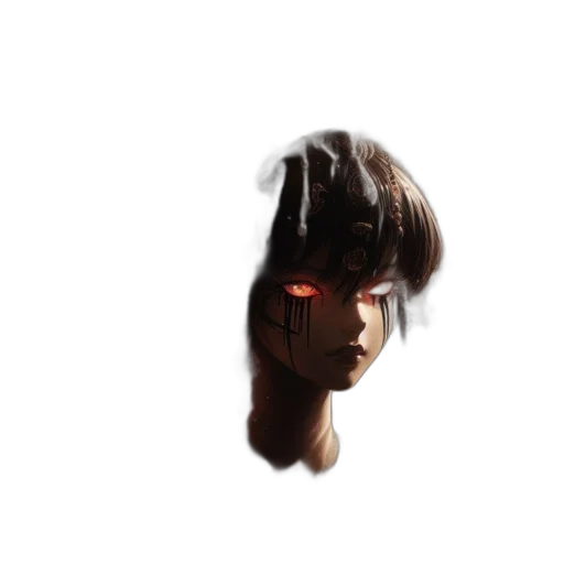 face, mask, robot, creature transparent PNG cut-out
