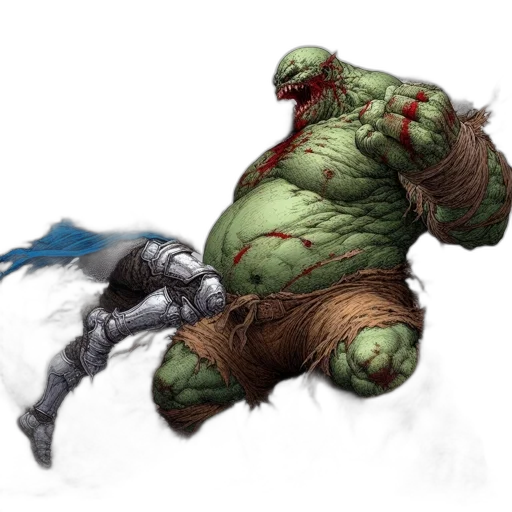 creature, concept art, fantasy art, comic book art transparent PNG cut-out