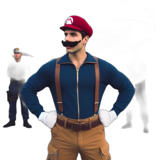 hat, animal, creature, staff transparent PNG cut-out