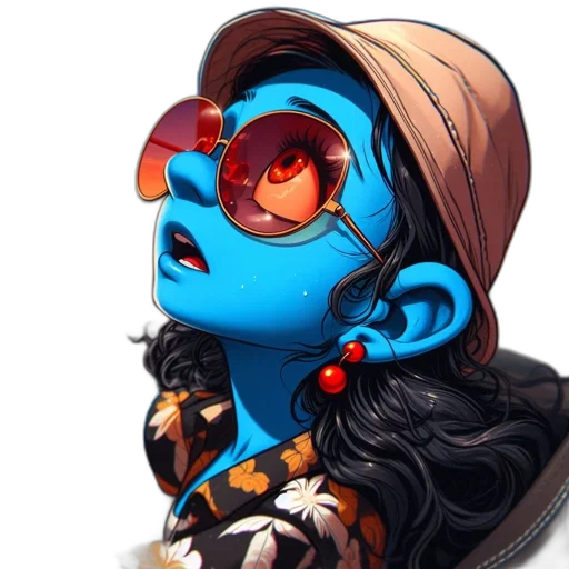 face, mask, crown, robot transparent PNG cut-out