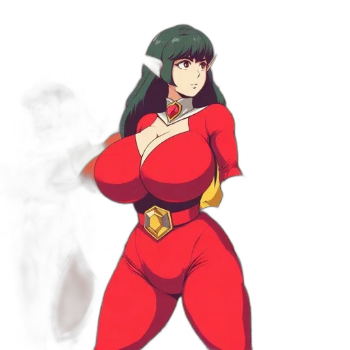 dress, robot, weapon, staff transparent PNG cut-out