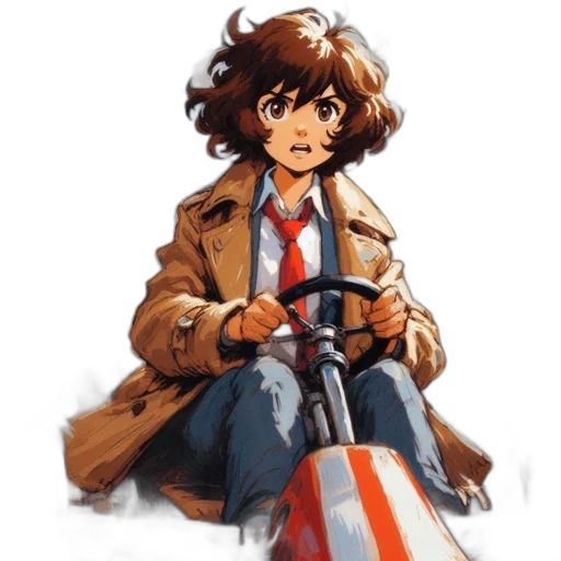 jacket, weapon, car, umbrella transparent PNG cut-out