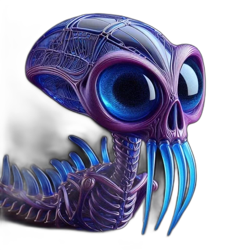 creature, mask, animal, concept art transparent PNG cut-out