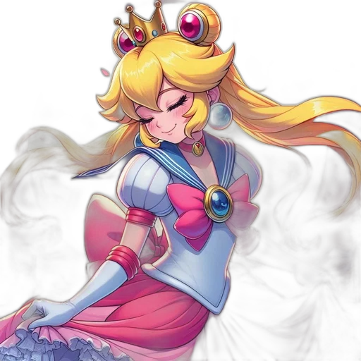 crown, dress, staff, concept art transparent PNG cut-out