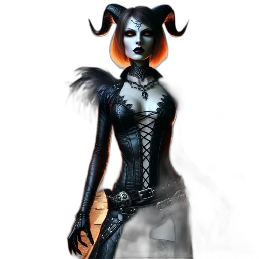 mask, staff, dress, concept art transparent PNG cut-out
