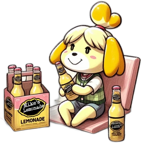 bottle, food, pixel art, concept art transparent PNG cut-out