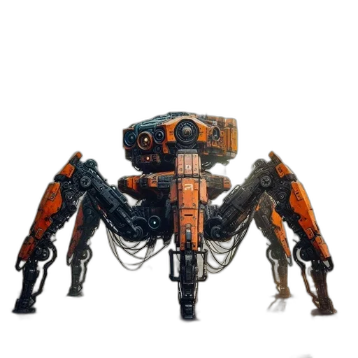 robot, weapon, animal, creature transparent PNG cut-out