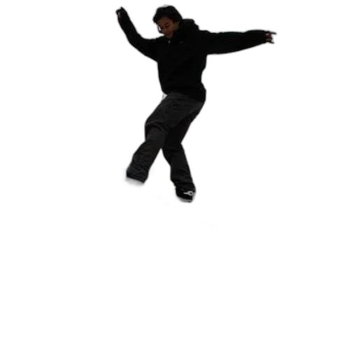 staff, jacket, 3d render, skateboarder transparent PNG cut-out