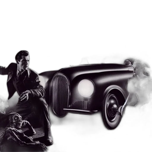 car, jacket, concept art, pencil sketch transparent PNG cut-out