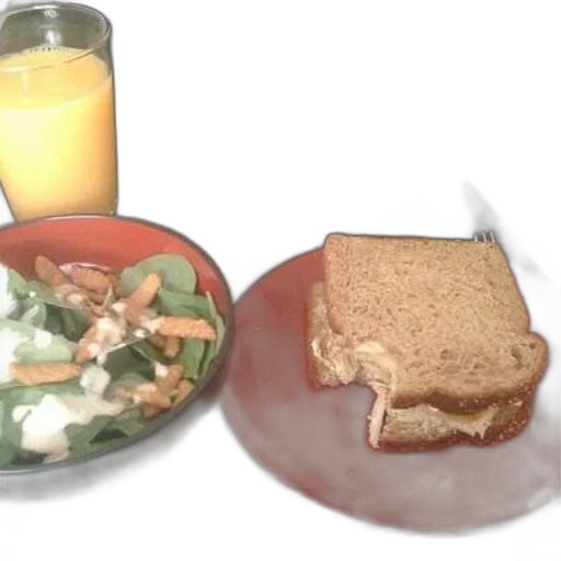 food, sandwich, red, plate transparent PNG cut-out
