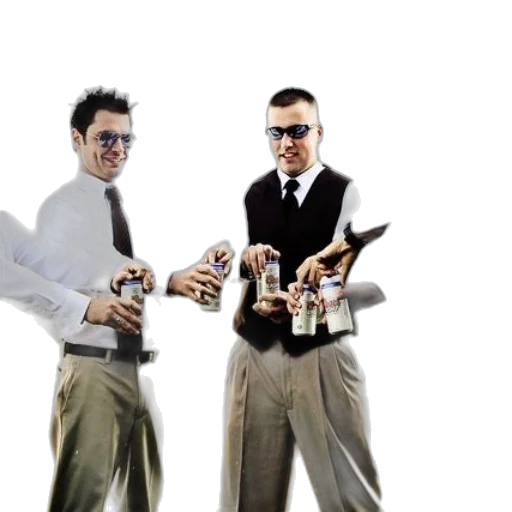 concept art, 3d render, group, men transparent PNG cut-out