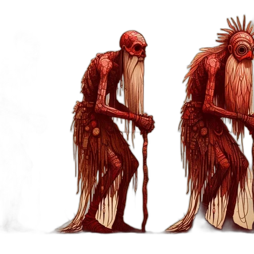 creature, concept art, fantasy art, 3d render transparent PNG cut-out
