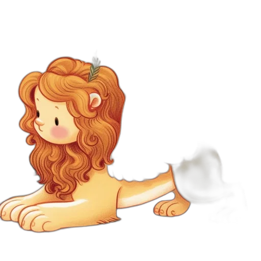 crown, hair, staff, concept art transparent PNG cut-out