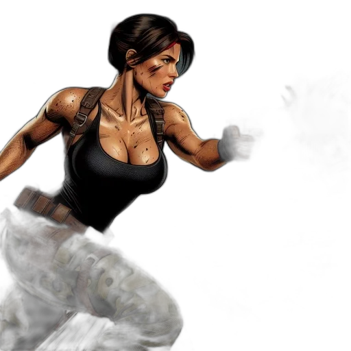 concept art, fantasy art, photorealistic, comic book art transparent PNG cut-out