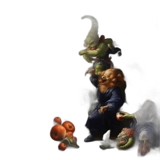 food, creature, concept art, fantasy art transparent PNG cut-out