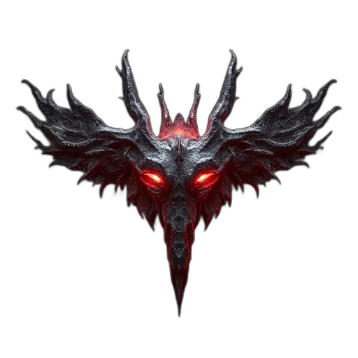 dragon, mask, crown, face transparent PNG cut-out