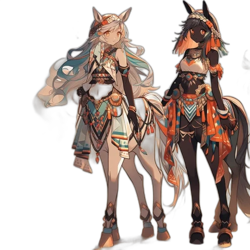 concept art, fantasy art, anime, earth tones transparent PNG cut-out
