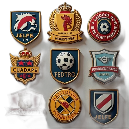 love, football, badges transparent PNG cut-out