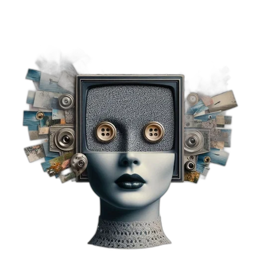 mask, robot, face, crown transparent PNG cut-out