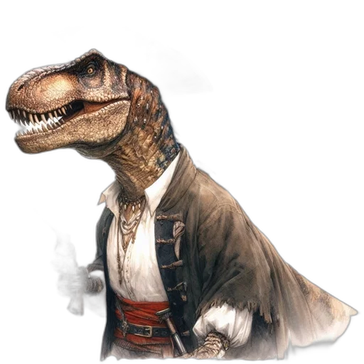 dragon, animal, staff, creature transparent PNG cut-out