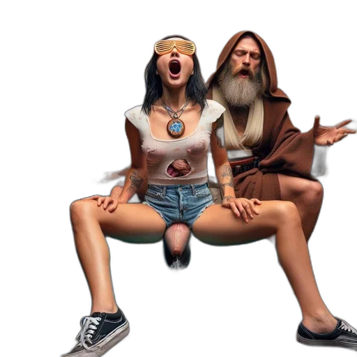 concept art, 3d render, fantasy art, pixel art transparent PNG cut-out