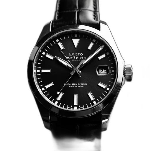 black, dial, replica, watches transparent PNG cut-out
