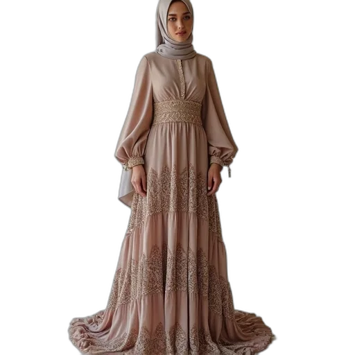 dress, jewelry, 3d render, concept art transparent PNG cut-out