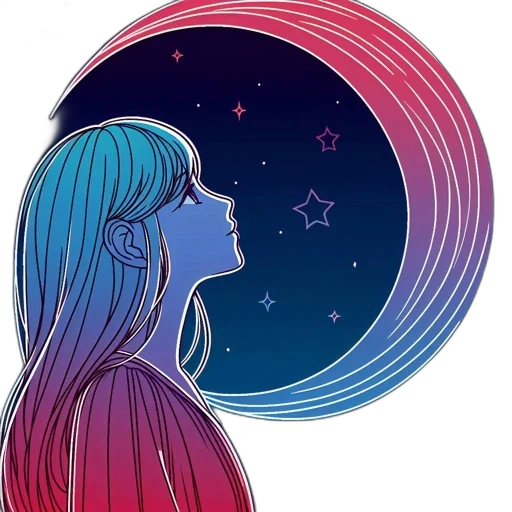 hair, anime, pixel art, fantasy art transparent PNG cut-out