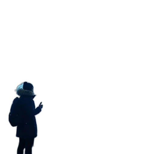 hat, umbrella, robot, staff transparent PNG cut-out