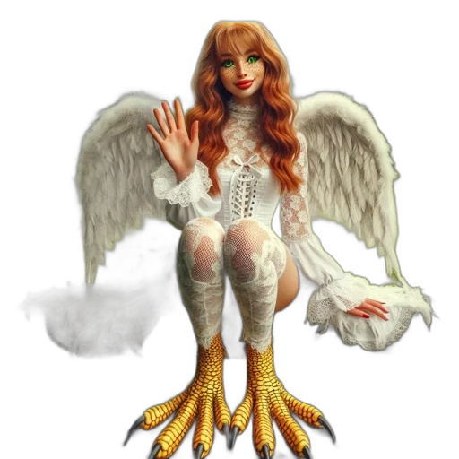 fantasy art, concept art, 3d render, cartoon transparent PNG cut-out