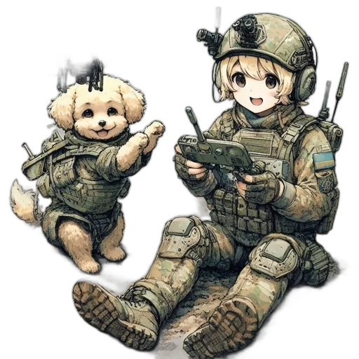 weapon, animal, robot, concept art transparent PNG cut-out